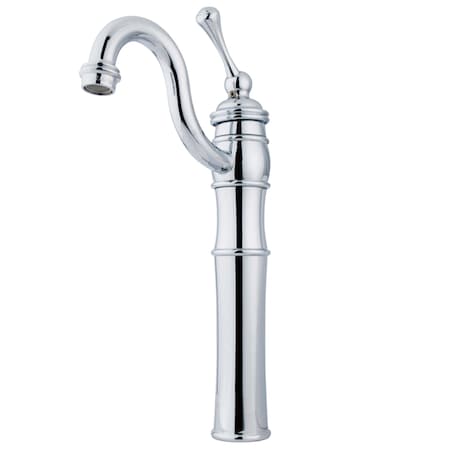 Kingston Brass Vessel Sink Faucet, Polished Chrome KB3421BL